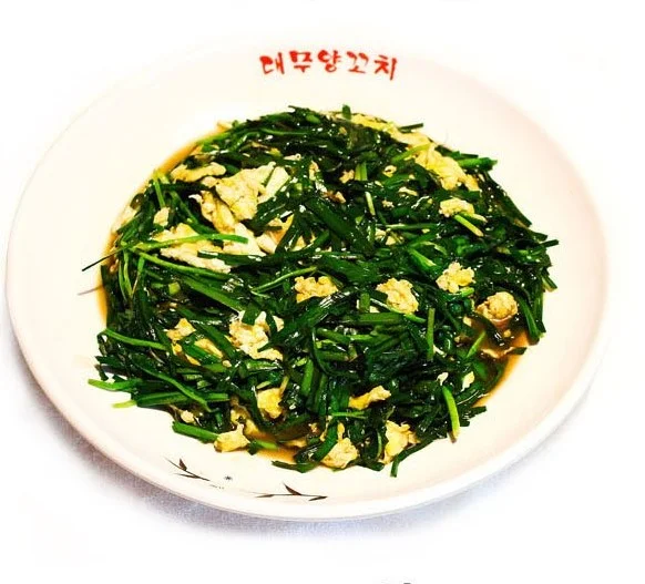 부추계란볶음